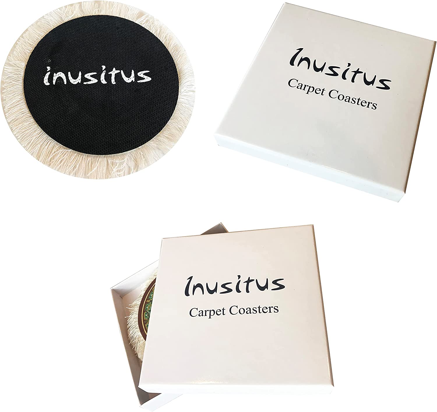 Round Rug Coasters carpet coaster – Miniature Versions of Things