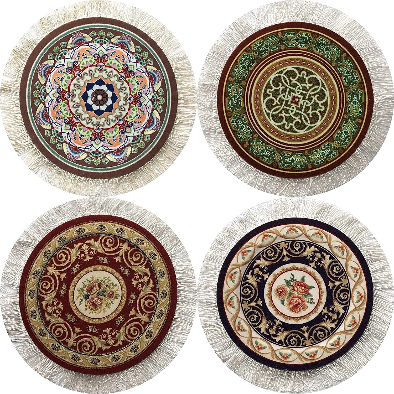 Round Rug Coasters carpet coaster – Miniature Versions of Things